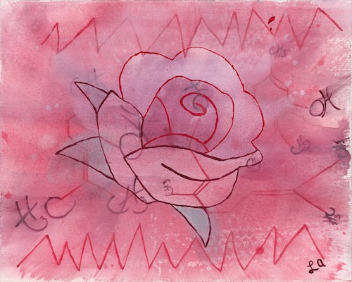 Rose (Rosa damascena) GREO Prints